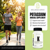 Nutrabio Potassium Complex Potassium Supplement For Healthy Heart Bones Muscles & Digestion 99Mg 120 Vegetable Capsules