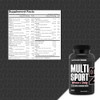 Nutrabio Multisport For Women - Womens Multivitamin - 33 Vitamins Minerals Micronutrients - Rich In Antioxidants - Supports Peak Athletic Performance Energy Metabolism (120 Vegetable Capsules)