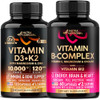 Nutraharmony Vitamin B Complex & Vitamin D3 K2 Capsules