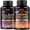 Nutraharmony Collagen Peptides & Turmeric Curcumin Capsules
