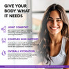 Nutraharmony Hyaluronic Acid Supplements 1000 Mg - Collagen Msm Boswellia Vitamin D3 C & E - Hyaluronic Acid Capsules - Skin Hydratation & Joint Comfort Support - 7-In-1 Complex - Made In Usa 120 Capsules