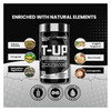 Nutrex Research T-Up Booster Muscle Growth Supplements For Men Increase T Levels Strength Stamina Support Fitness Workout Muscle Recovery Energy Capsules 60 Count