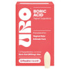 O Positiv Uro Boric Acid Vaginal Suppository With Lactic Acid And Aloe For Fast Relief And Vaginal Odor Control Vegan Free From Parabens Dyes And Fragrances 12 Count (Pack Of 1)