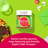 Olly Metabolism Gummy Rings 30 Count & Undeniable Beauty Gummy 60 Count & Probiotic Prebiotic Gummy 30 Count