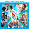 Papermints Instant Fresh Breath Strips For Bad Breath 6 Pack Of 24 Strips. Breath Freshener Strips For Extreme Bad Breath Treatment For Adults. Sugar-Free Mouth Strips For Halitosis Treatment For Adults