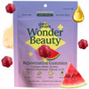 Plant People Wonderbeauty Hair Skin & Nails Rejuvenation Gummies With Tremella Mushroom Collagen Peptides Keratin & Biotin Watermelon Flavor 60 Gummies
