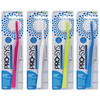 Pro-Sys Adult Tapered Soft Toothbrush (Colorful 4-Pack) - Ada Accepted Made With Soft Dupont Bristles