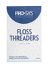 Pro-Sys Dental Floss Threaders 1000 Count (100 Envelopes With 10 Threaders Each)