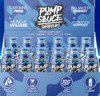 Pump Sauce Shooters Gummy Sharks 2 Oz Bottles (Pack Of 12) - Pre Workout No Caffeine Full Spectrum Liquid Gluten Free Vegan Zero Sugar