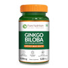 Pure Nutrition Ginkgo Biloba 120 Mg 120 Veg Capsules Min 24 Flavone Glycosides Herbal Dietary Supplement Supports Daily Nutritional Intake & Overall Wellness Non Gmo