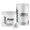 Raw Nutrition Creatine Monohydrate & Unflavored Pre-Workout Powder Bundle