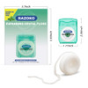 Razoko Coconut Oil Expanding Dental Floss - Gentle On Teeth & Gums Kid-Friendly Waxed Light Mint Flavor Ptfe & Pfas Free 4 Spools (220 Yd Total)