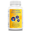 Salcoll Premium Marine Collagen Capsules 120 Count Fish Collagen Supplement For Joint Support Skin Hair & Nails