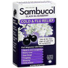 Sambucol Cold & Flu Relief Quick Dissolve Tablets Black Elderberry 30 Ea (Pack Of 12)