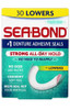 Sea-Bond Sea Bond Secure Denture Adhesive Seals Fresh Mint Lowers All-Day-Hold Mess-Free 30 Count 7 Pack