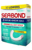 Sea-Bond Sea Bond Secure Denture Adhesive Seals Fresh Mint Lowers All-Day-Hold Mess-Free 30 Count 7 Pack