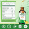 Sept Yan Tudca Supplement 1200Mg Liquid Drops Liver Supplement With Tudca Nac Milk Thistle Seed And Dandelion For Liver Support And Gallbladder Cleanse & Repair Sugar-Free Vegan Lemon Flavor 2 Fl Oz
