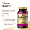 Solgar Female Multiple 120 Tablets - Multivitamin Mineral & Herbal Formula For Women - Advanced Phytonutrient - Vegan Gluten Free Dairy Free Kosher 40 Servings