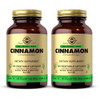 Solgar Cinnamon - 100 Vegetable Capsules Pack Of 2 - Full Potency (Fp) - Non-Gmo Vegan Gluten Free Dairy Free Kosher 200 Total Servings