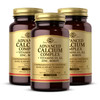 Solgar Advanced Calcium Complex - 120 Tablets Pack Of 3 - With Zinc Boron Vitamins D3 & K2 - Non-Gmo Gluten Free Dairy Free 90 Total Servings