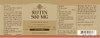 Solgar Rutin 500 Mg 100 Tablets - Antioxidant - Natural Bioflavonoid - Vegan Gluten Free Dairy Free Kosher 100 Servings