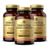 Solgar Essential Amino Complex 90 Vegetable Capsules (Pack Of 3) - Free Form Essential Amino Acids - Non-Gmo Vegan Gluten Free Dairy Free Kosher 270 Total Servings