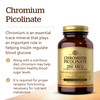 Solgar Chromium Picolinate 200 Mcg 180 Vegetable Capsules - Supports Healthy Blood Sugar Metabolism - Non-Gmo Vegan Gluten Free Dairy Free Kosher 180 Servings