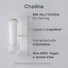 Sports Research Extra Strength Choline 800 Mg - Essential Nutrient Featuring Vitacholine For Focus Support - Vegan Certified Non-Gmo Gluten Free 60 Liquid Capsules