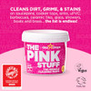 Stardrops - The Pink Stuff Miracle Cleaning Paste & Sqeezy Scrubber Sponge Bundle All-Purpose Non-Scratch Cleaner For Kitchens Bathrooms Walls Floors Pots Grout And More