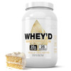 Sweat Ethic Whey'D Protein Powder 25 G Whey Protein Blend With Concentrate (30 Ounce Vanilla Cake Batter)
