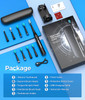 Teetheory Sonic Electric Toothbrush For Adults Power Electric Toothbrush With 8 Brush Heads Travel Case 40000 Vpm Deep Clean 5 Modes Rechargeable Toothbrushes Fast Charge 4 Hours Last 30 Days Black