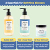 Tubby Todd Essentials Baby Bath Set 8.5Oz Hair Body Wash 8.5Oz Bubble Bath & 3.5Oz All Over Ointment