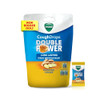 Vicks Cough Drops Double Power New & Improved Bigger Drops With 2X Fast Relief From Throat Irritation & Cough Warming Ginger Flavor Total 100 Drops