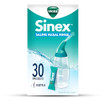 Vicks Sinex Saline Nasal Rinse Starter Kit Drug Free Saline Flush Out Mucus And Allergens Fast & Effective Relief For Everyday Congestion From Sinus & Allergy 1 Bottle 30 Refill Packets