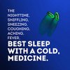 Vicks Nyquil Cold & Flu Relief Over-The-Counter Medicine Powerful Multi-Symptom Nighttime Relief For Headache Fever Sore Throat Aches Sneezing Runny Nose & Cough 48 Liquicaps