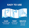 Vicks Vapomist Saline Refill Gentle Saline Mist With Soothing Vicks Vapors Non- Medicated 1.7 Oz