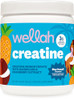 Wellah Creatine For Women (50 Servings) Blue Hawaii - 3G Of Creatine Monohydrate Powder With Dandelion & Cranberry Extract