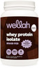 Wellah Grass-Fed Whey Protein Isolate Powder (Dark Chocolate) 30 Servings - With Prebiotics Enzymes & Probiotics 20G Of Protein 100 Calories Naturally Sweetened