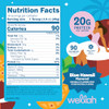 Wellah Clear Whey Protein Isolate Powder (Blue Hawaii) 10 Servings - 20G Of Protein 90 Calories Sweetened With Stevia