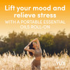 Yuni Beauty Essential Oil Fragrance Roll On (0.33 Oz) Carry Om Stress-Relieving Aromatherapy Rollerball - Calming & Soothing Natural Perfume Alternative - All Natural Paraben-Free Cruelty-Free