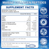 Zebora Marine Collagen Peptides Powder With Hyaluronic Acid Keratin - Wild Caught Hydrolyzed Fish Collagen With Multivitamins - Support Skin Hair Nail Keto Friendly 35 Servings