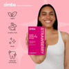 Zimba Teeth Whitening Strips For Teeth Sensitive White Strips For Teeth Whitening Teeth Whitener Stain Remover 28 White Strips Included Per Pack 2 Pack (14 Day Treatment) Strawberry And Watermelon