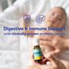 Ddrops Baby Probiotic With Vitamin D 60 Drops - Colic Symptom Relief For Newborns And Infants - Easy-To-Use Just One Drop Daily No Sugar Non-Gmo Allergy-Friendy