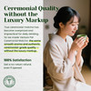 Venture Pal Superior Ceremonial Grade Matcha Powder 100% Pure First Harvest Matcha Powder Shade Grown Green Tea Vegan Gluten-Free No Additives Unsweetened (30G/1.06Oz Tin)