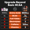 Venture Pal Sugar Free 7G Bcaa + Eaa Powder | Supports Muscle Recovery Growth Strength & Endurance 9 Essential Amino Acids With L-Glutamine Caffeine Vitamin & Electrolyte For Energy & Hydration