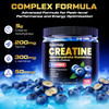 Loiomay Creatine Gummies For Men & Women 5-In-1 Complex With Taurine L-Carnitine Vitamin B12 & B6 Support Muscle Recovery 5G Creatine Monohydrate Gummies Post & Pre Workout Supplements 120 Count
