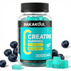 Bakakoul Creatine Monohydrate Gummies For Men & Women - 60 Sugar Free Gummies With Magnesium Glycinate L-Threonate L-Taurine + Vitamin B12 For Muscle Support Energy Boost 1 Pack
