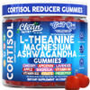 Clean Nutra Cortisol Supplement Gummies L-Theanine Magnesium Ashwagandha Apigenin Vitamin B6 Sleep And Calm Support Lavender Chicory Prebiotic Advanced Gummy Formula
