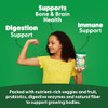 The Feel Great Vitamin Company Feel Great Usda Organic Super Greens Powder For Kids - Cocao Chocolate | Fruit & Veggie Supplement | Superfood Powder With Probiotics & Digestive Enzymes For Digestive Health 60 Days Supply