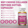 Hzzyplant Multi Collagen Peptides Softgel - Type I Ii Iii V X - Hydrolyzed Collagen Peptides With Biotin Vitamin C Hyaluronic Acid For Women & Men Supports Skin Hair Nail & Joint Non-Gmo 60 Servings